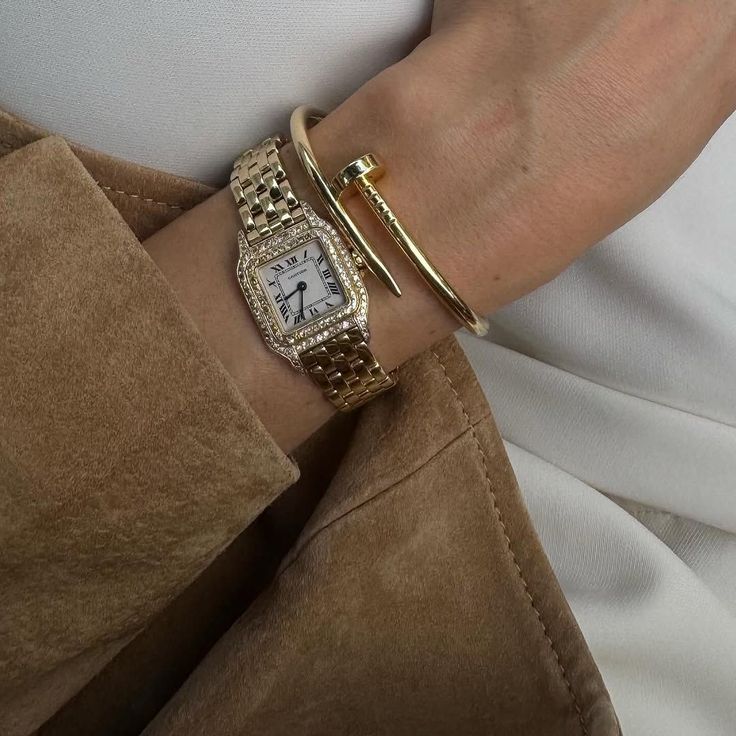 Cartier Panthere 1070 Women's Watch + Bracelete Free