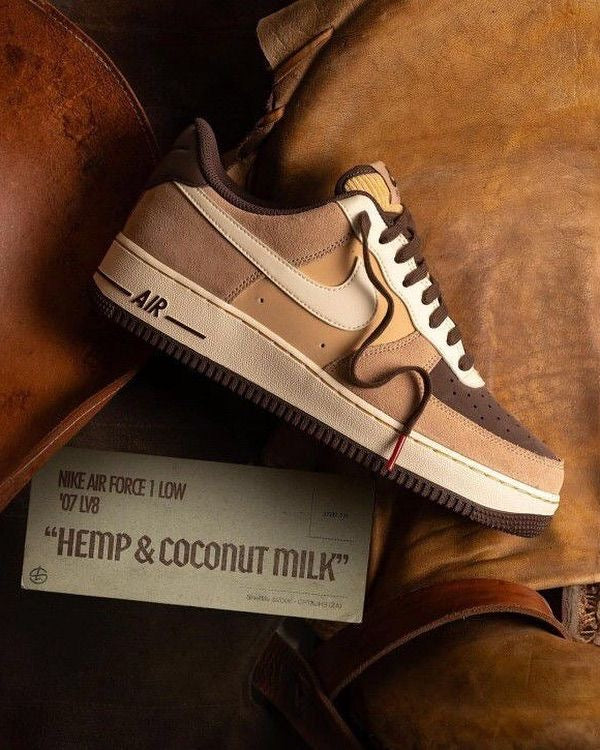 NIK AIRFORCE 1 HEMP COCONUT MILK