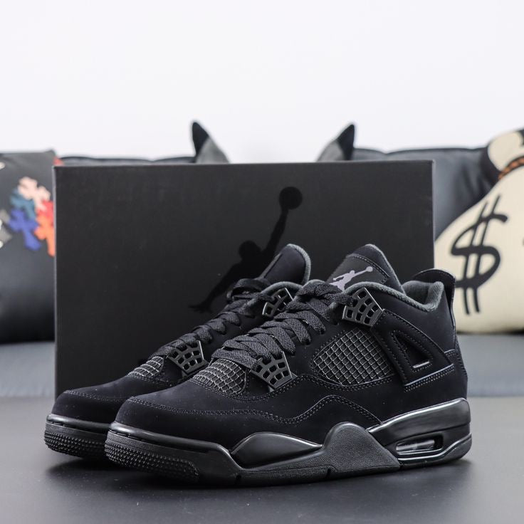 Air Jordan Retro 4 Black Cat Premium