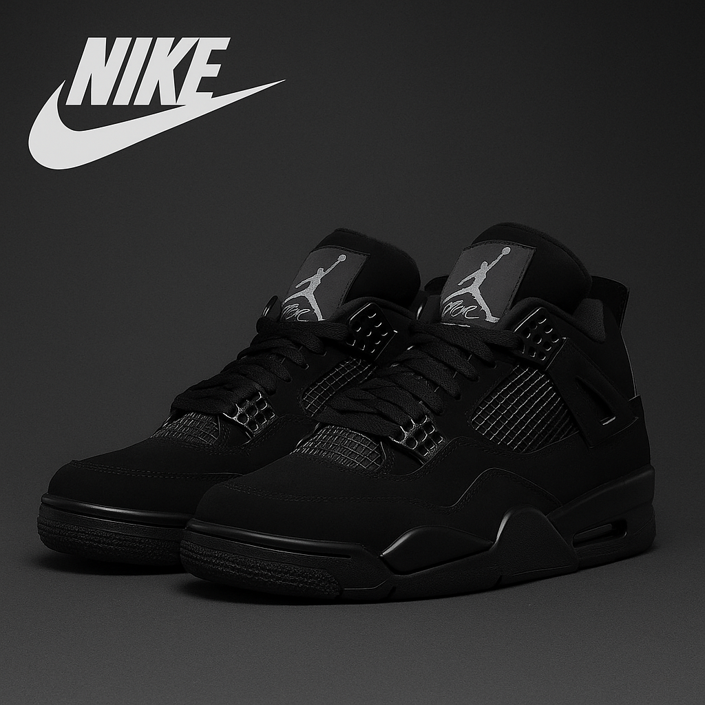 Air Jordan Retro 4 Black Cat Premium