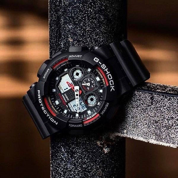 G shock Men Quartz black dial analog