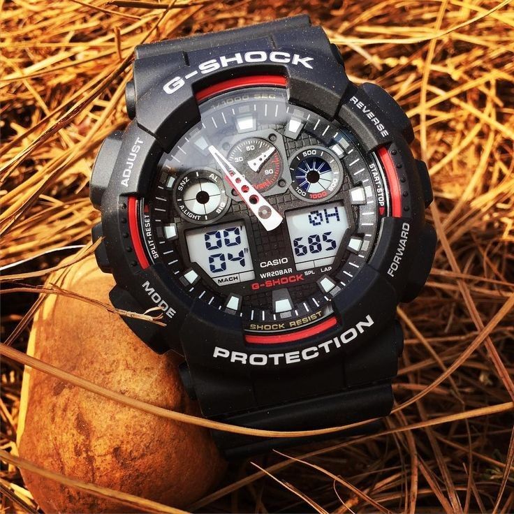 G shock Men Quartz black dial analog